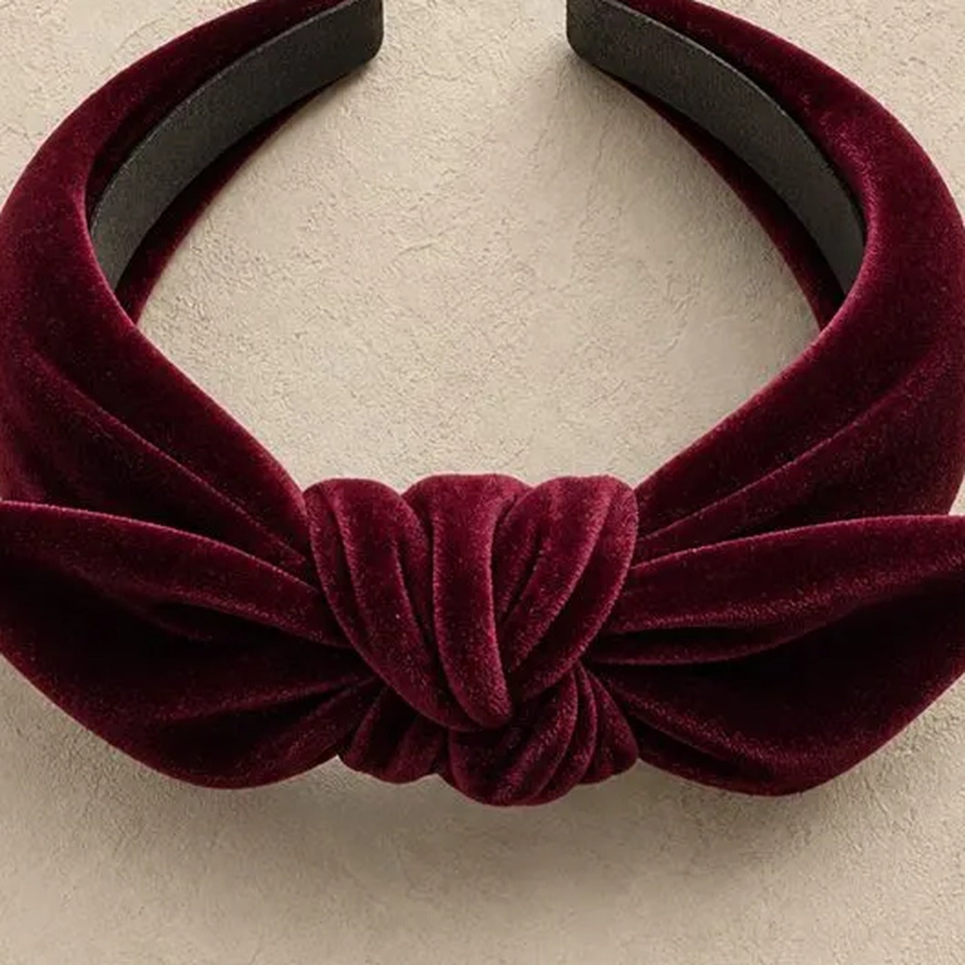 Knotted Velvet Hair Band N°20 — Iconic