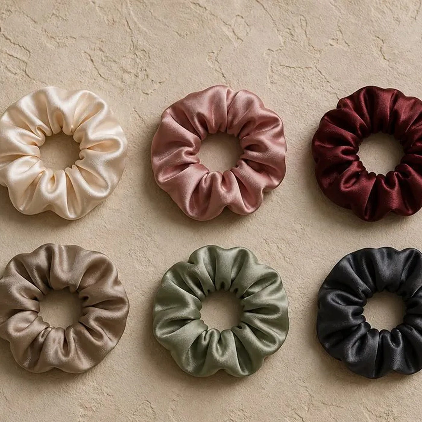 Signature Satin Elastics (Set of 6)