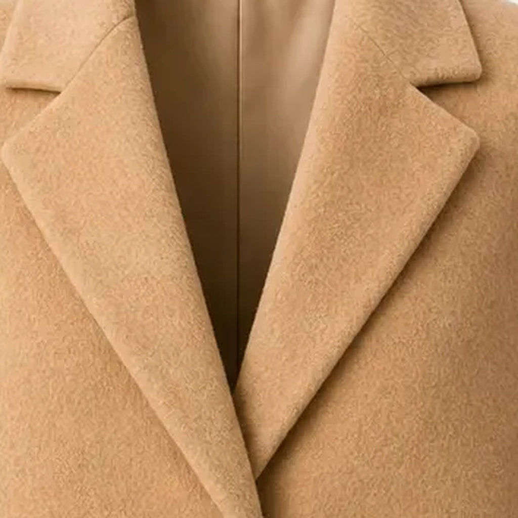 Short Wool and Cashmere Coat — Iconic