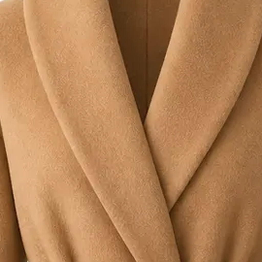 Long Wool-Cashmere Robe Coat N°01 — Iconic