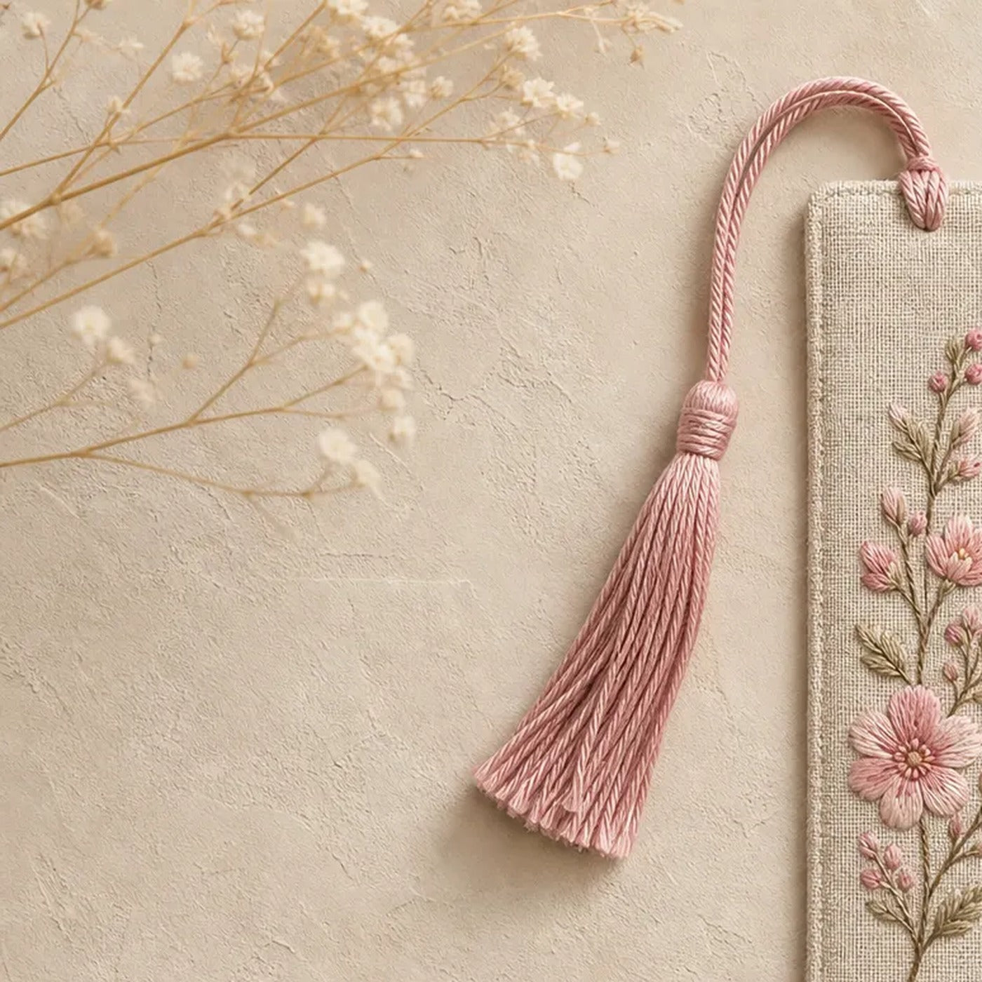 Embroidered Fabric Bookmark, Limited Edition