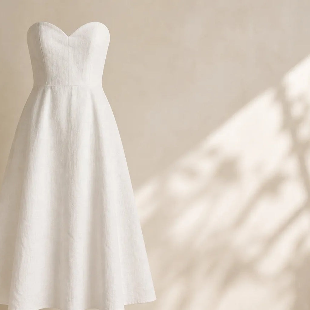 Linen Bustier Dress — Iconic