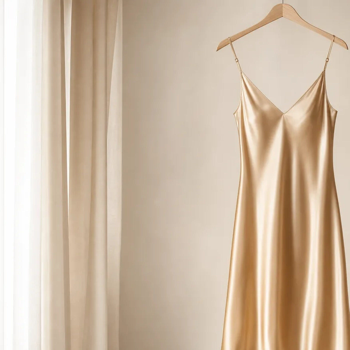 Limited Edition Satin Midi Dress