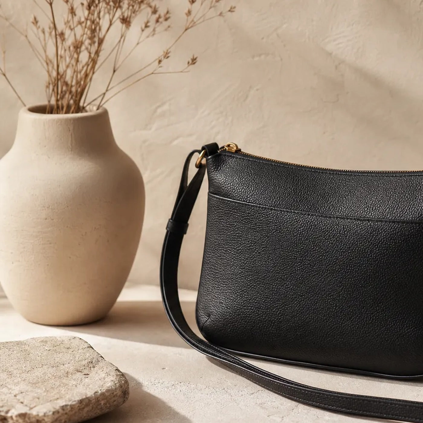 Mini Vegan Leather Crossbody Bag