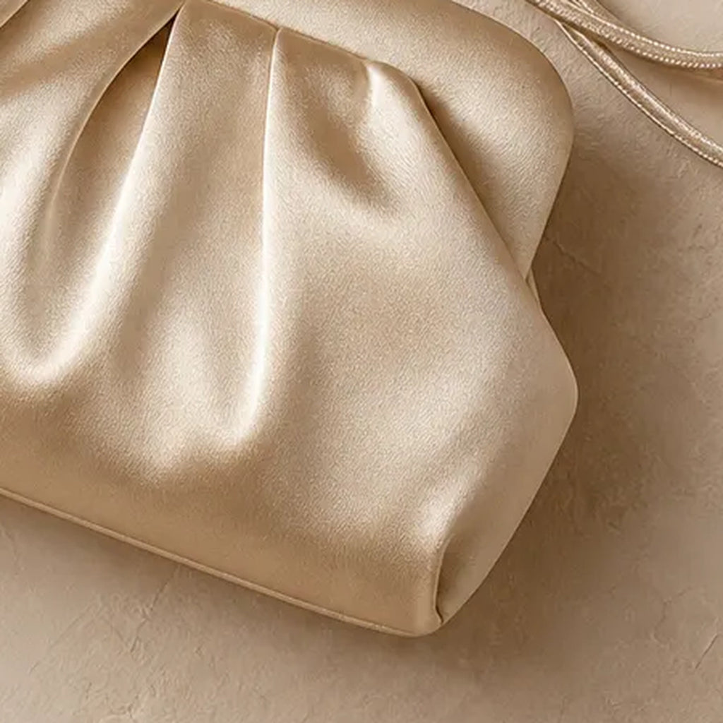 Satin Drawstring Pouch Bag — Iconic