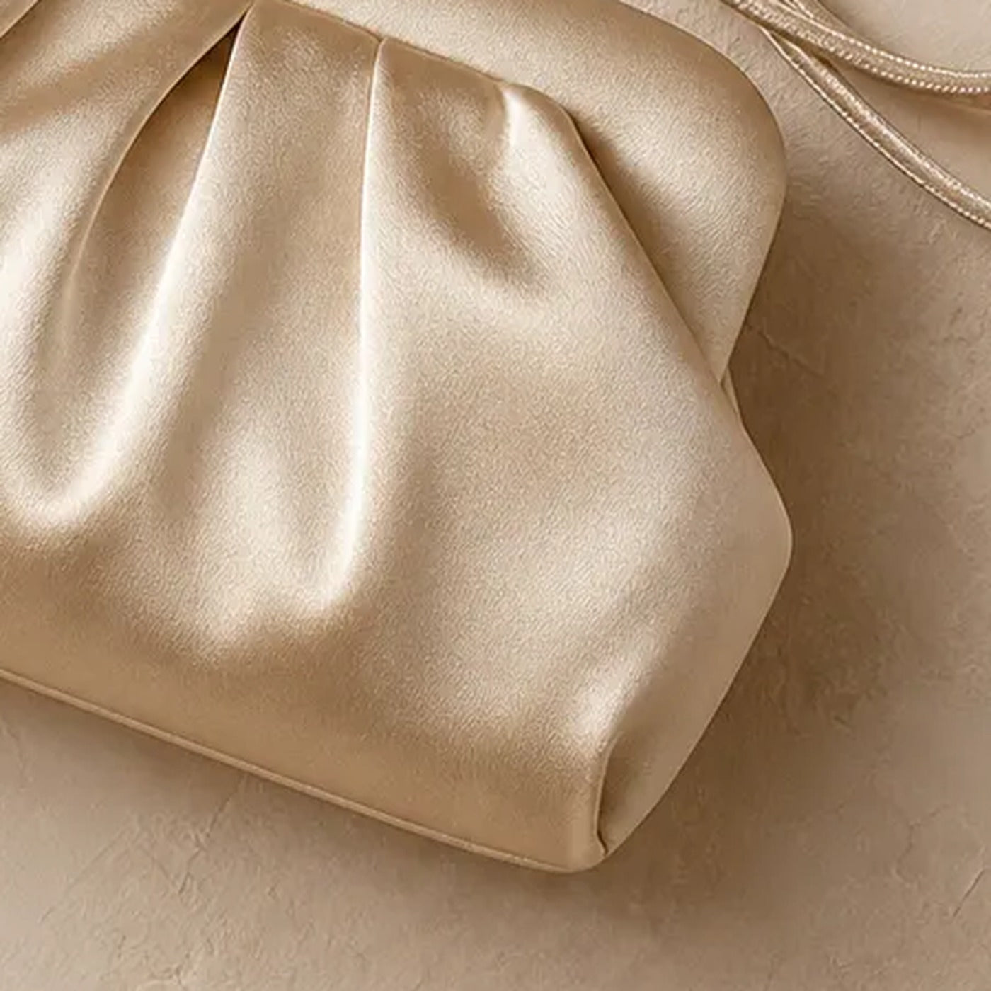 Satin Drawstring Pouch Bag — Iconic