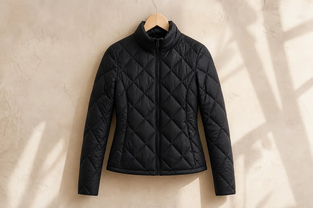 Short Quilted Puffer Jacket