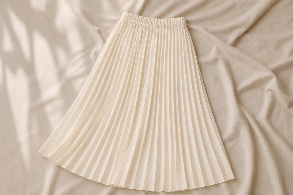 Pleated Midi Skirt — Iconic