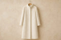 Long Bouclé Wool Coat N°09