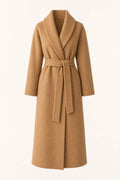 Long Wool-Cashmere Robe Coat N°01 — Iconic