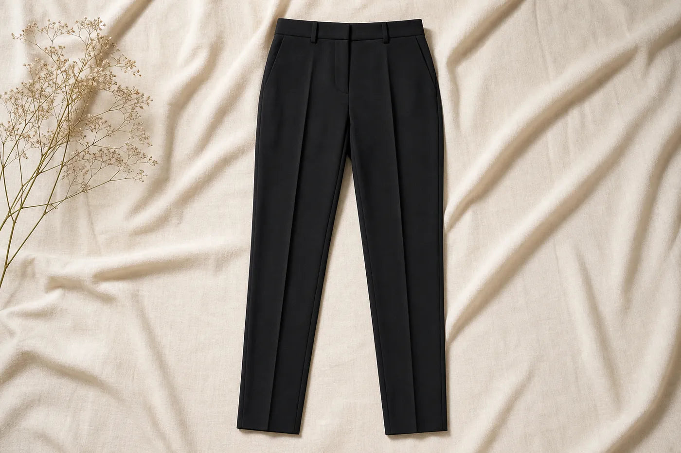 Muse Crepe Cigarette Pants