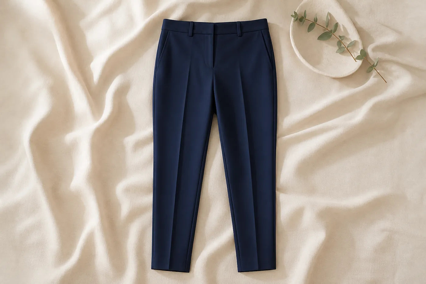 Muse Crepe Cigarette Pants