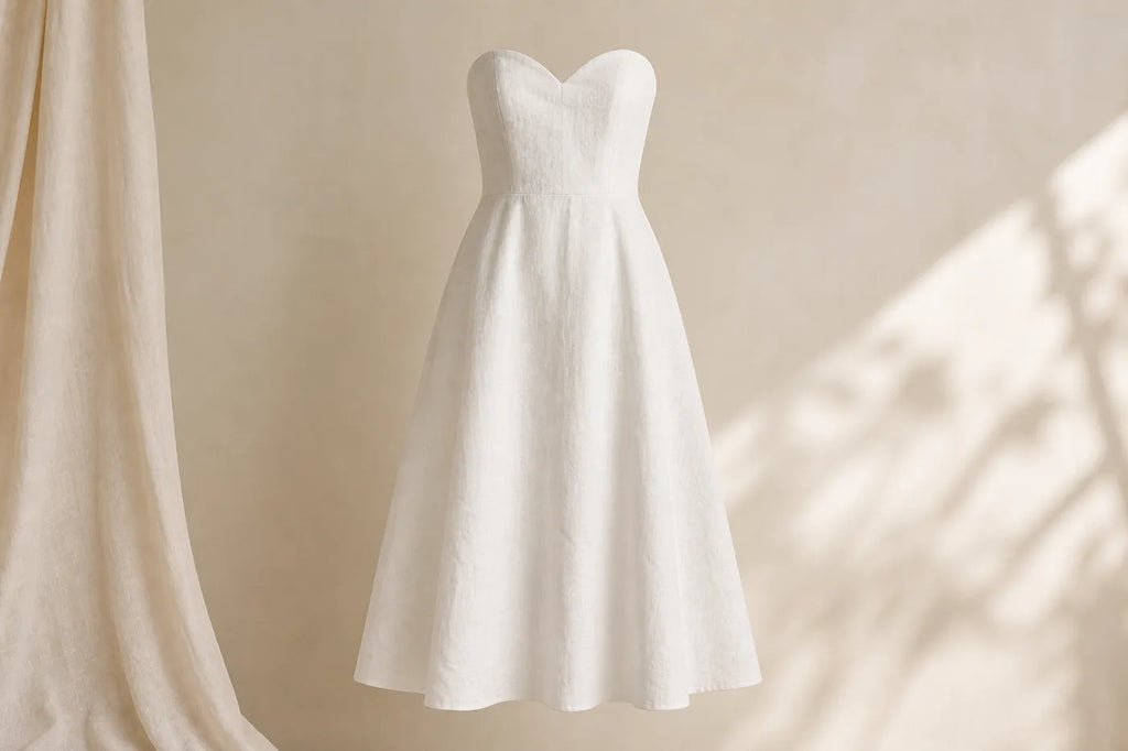Linen Bustier Dress — Iconic