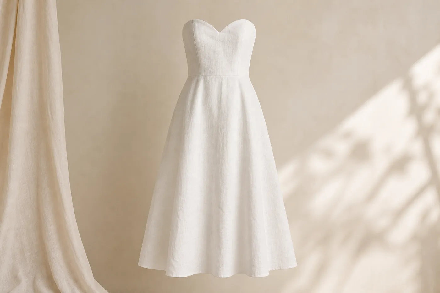 Linen Bustier Dress — Iconic