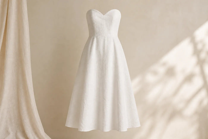 Linen Bustier Dress — Iconic