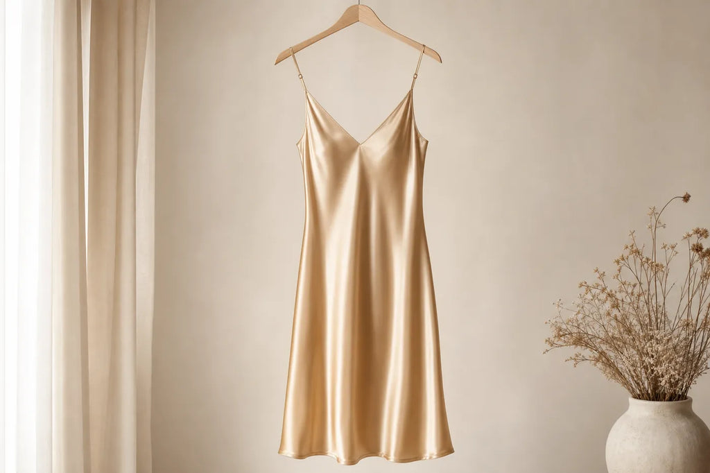 Limited Edition Satin Midi Dress