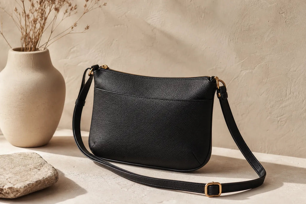 Mini Vegan Leather Crossbody Bag