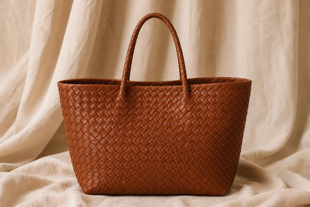 Signature Woven Tote Bag