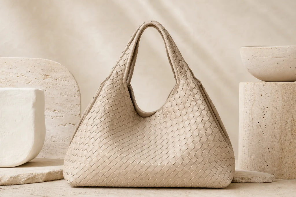 Signature Woven Tote Bag