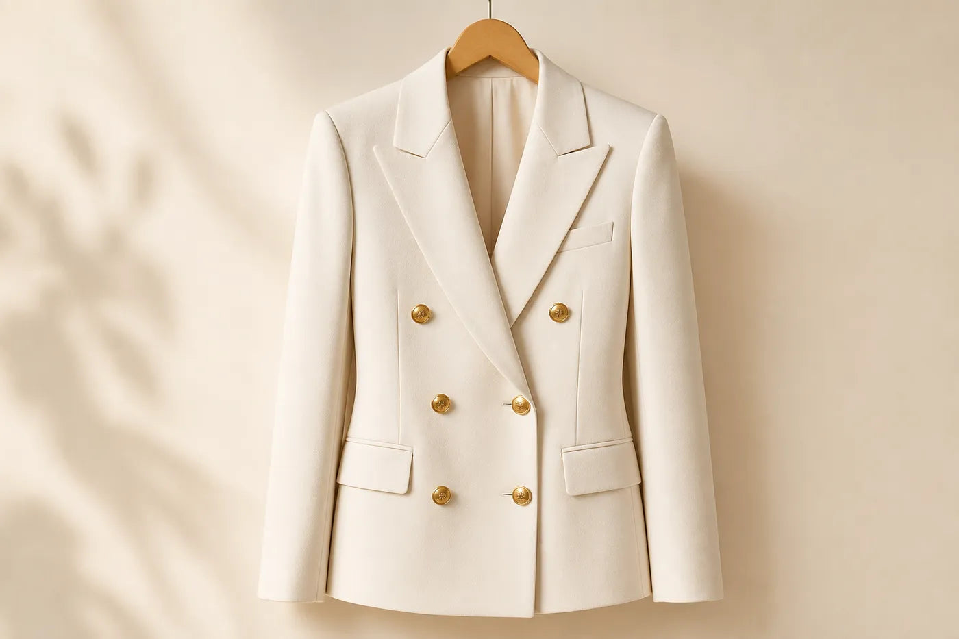 Essential Fitted Double-Breasted Jacket Edition